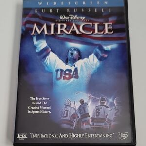 Disney Miracle DVD - Blue and Red Cover